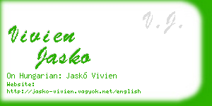 vivien jasko business card