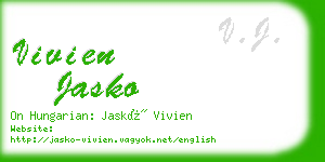 vivien jasko business card